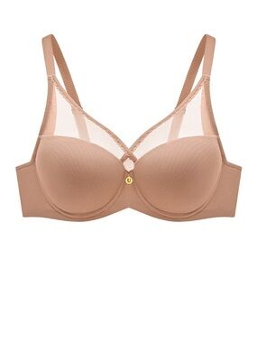 Understance Ivy Smooth FlexWire Full Coverage Bra latte 36DDD 36F